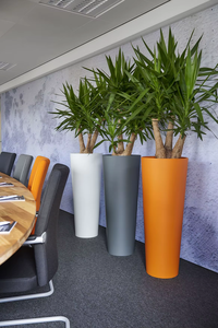 Grand pot de jardinière de qualité supérieure Design moderne Matériau durable Conteneur de fleurs de jardin intérieur extérieur pour balcon Utilisation de bureau à domicile - Product Image 5