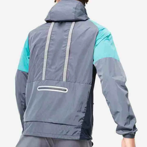 Waterproof Midweight Hooded Windbreaker Tracksuit Streetwear Solid Outdoor Running Jacket Pants <b>Set</b> Breathable Quick Dry Sport - Product Image 3