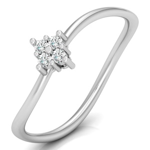 Igi GRA ได้รับการรับรองเพชรมีค่ากลมหินสีทองบริสุทธิ์วงนิรันดร์แหวนแหวนทองแบบเรียบๆเครื่องประดับหรูหราสำหรับวันวาเลนไทน์ - Product Image 2