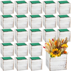 Wholesale Unique Jodhpur Wood <b>Planter</b> with Metal Accents - Handcrafted - Product Image 4