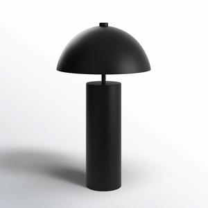 Lámpara de Mesa de Latón Pulido de Diseño con Pantalla de Tela para Iluminación Interior Contemporánea - Product Image 2