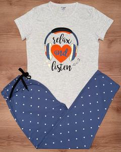 Conjunto de Pijama y Top Casual para Mujer de Alta Calidad, Elegante Conjunto de Dos Piezas para Dormir, Ropa de Dormir Cómoda para Relajarse en Casa - Product Image 6