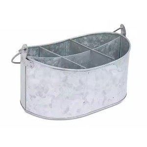 Seau à glace de luxe en argent antique pour champagne, refroidisseur à vin en métal avec poignées, bac à boissons vintage pour bar et fête - Product Image 5