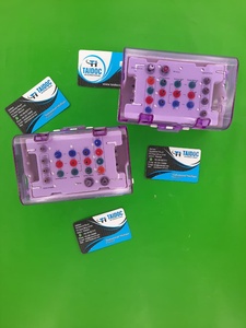 2 Sets Dental Broken Screw Remover Kit Implant <b>Drill</b> <b>Guide</b> Extraction Surgical Stainless Steel Manual CE Certified - Product Image 1