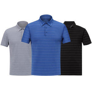 Polo de golf pour homme, de haute qualité, avec logo brodé sur le devant, nouveau, 100% coton, séchage rapide, coupe classique, personnalisable - Product Image 1