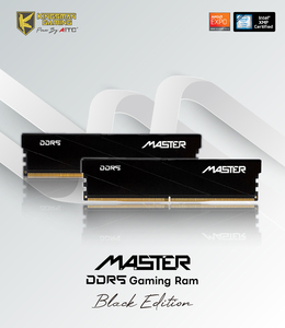 [KINGSMAN GAMING] แรมเดสก์ท็อปสีดำ DDR5 16GBx2 6000MHz มีสินค้าพร้อมส่ง รับประกันตลอดอายุการใช้งานสำหรับพีซี - Product Image 3