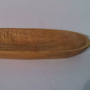 Juego de tazones de madera de color natural, completamente decorados, para múltiples usos en el hogar y la cocina, a precios bajos. - Product Image 1