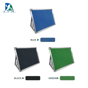 Pizarra Magnética de Doble Cara con Superficie de Exhibición de Franela y Soporte de Marco de Aluminio Plegable - Product Image 2