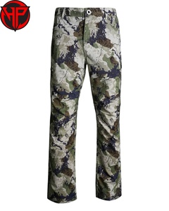 Pantalon tactique de chasse Hexaplus Industries en coton et polyester camouflage, respirant, softshell imprimé pour la randonnée en extérieur - Product Image 1