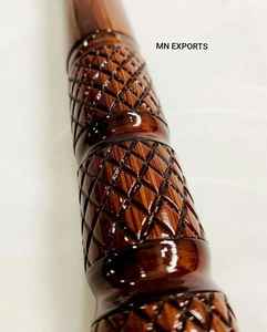 ไม้เท้าเดินทำจากไม้ธรรมชาติคุณภาพสูงสำหรับผู้สูงอายุ โดย MN EXPORTS - Product Image 2