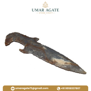 Proveedor de piedra de ágata tallada con tacto real, piedra de ágata curativa, piedra de ágata grande tipo espada, piedra de ágata tipo punta de flecha y piedra de ágata tipo cuchillo - Product Image 5