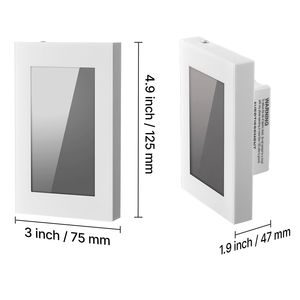 Thermostat programmable 7 jours pour système de chauffage radiant par le sol CVC avec pompe à chaleur et capteur sensible GFCI pour usage domestique - Product Image 2