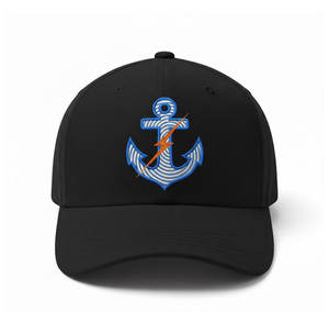 Casquette classique en coton brodé unisexe à profil bas avec une coupe souple et non structurée et une broderie durable - Product Image 1