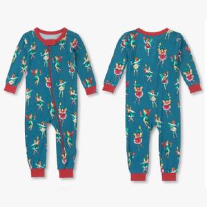 ชุดบอดี้สูทเด็กอ่อน 100% ผ้าฝ้าย นุ่มสบาย เป็นมิตรกับสิ่งแวดล้อม พร้อมซิปสองทาง แบบยูนิเซ็กซ์ ลายตารางหมากรุก สำหรับฤดูหนาว ผลิตในบังกลาเทศ - Product Image 5