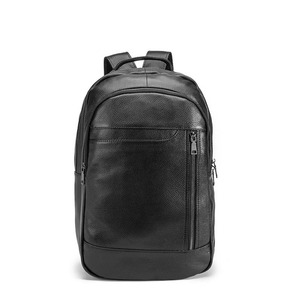 Stylish Waterproof Leather <b>Backpack</b> Anti-Theft Vintage Laptop Rucksack Genuine Leather LBP-0331 - Product Image 2