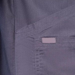 Tenues d'infirmier pour hommes à manches courtes, ensembles de blouses de laboratoire, tissu Spandex/Polyester, usage hospitalier, blouses personnalisées - Product Image 2