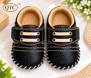Zapatos para Caminar para Bebés y Niños Pequeños, Suela Suave, Parte Superior de Raxine, Suela de Ragzine Acolchada, Antideslizantes, Ligeros, para Primavera - Product Image 1