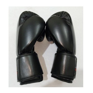 YUKARI ENTERPRISES Men Women's 10 oz Leather Kickboxing <b>Gloves</b> <b>Moisture</b> Wicking for Closure for Boxing Muay Thai Martial Arts - Product Image 3
