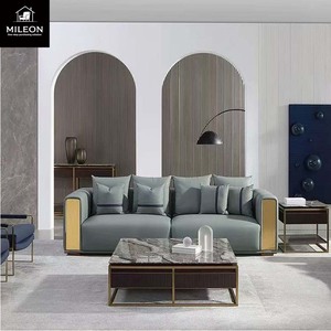 Đồ Nội Thất Sang Trọng Ý Thiết Kế Chính Hãng <span class=keywords><strong>Sofa</strong></span> Da Hiện Đại Ý Sang Trọng Phòng Khách <span class=keywords><strong>Sofa</strong></span> Đặt Tùy Chỉnh <span class=keywords><strong>Sofa</strong></span> - Product Image 2