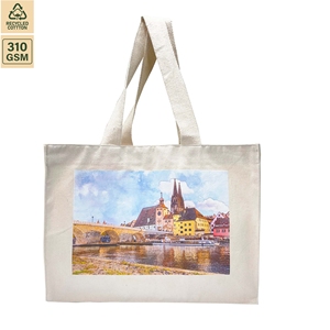 Sac de plage en coton non laminé de 10 onces, sac de voyage de plage 40x30x20 cm, logo personnalisé, vente en gros, OEM, marque privée, modèle SNCH231 - Product Image 1