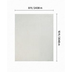 Alfombras de Área Modernas para Decoración del Hogar, Antideslizantes, No Tejidas, que No Desprenden Pelusa, para Interiores, de Felpa Suave, 8 x 10 pies, Alfombra Peluda - Product Image 3