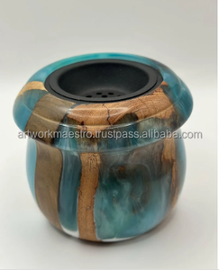 Atractivo Quemador de Incienso de Resina y Madera de Mango ARTWORK MAESTRO de Lujo para Incienso Árabe, Ecológico, Aromaterapia, Ramadán, Eid - Product Image 4