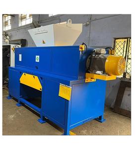 Broyeur de métaux semi-automatique à double arbre avec moteur de 80 CV pour le broyage de radiateurs en aluminium et en cuivre - Product Image 1