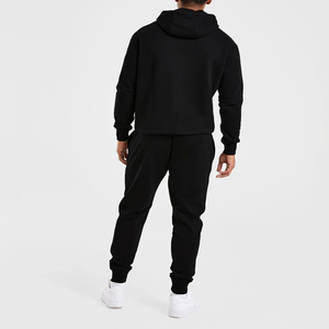 Embroidered Custom Logo OEM Wholesale <b>Men's</b> Pullover Hooded Sweatshirts Lightweight Soft Comfortable Fashionable <b>Pouch</b> Pocket - Product Image 4