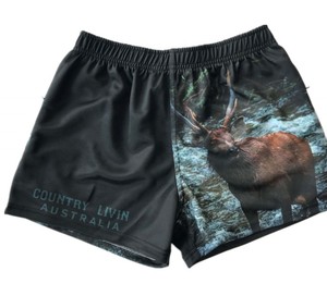 Pantalones Cortos de Rugby Personalizados Casuales 100% Algodón con Estampado Transpirable de Talla Grande para Niños, de Secado Rápido y Antipilling para Entrenamiento - Product Image 3
