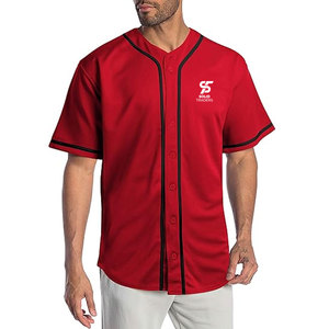 Solid Trader High End Manufacturing Custom Design Full Button Lightweight Breathable Varsity Sports <b>Set</b> <b>Baseball</b> Uniform - Product Image 1