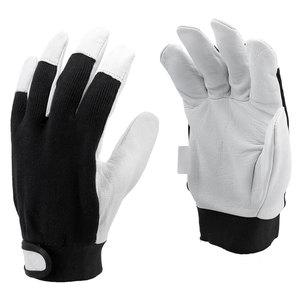Gants de travail mécaniques au design élégant, dernière collection, en cuir renforcé, prix de gros, unisexes, pour la sécurité au travail. - Product Image 1