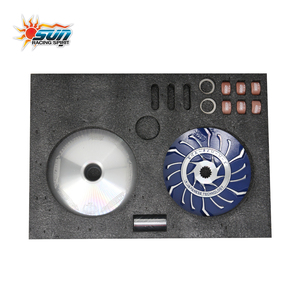 Kit de polea CVT SUN Racing MIO M3 / SOUL i 125, fabricado en Taiwán, de aleación de acero de alto rendimiento, conjunto de transmisión para scooter, mejora de transmisión. - Product Image 2