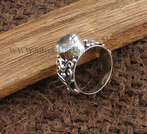 Anillo de Compromiso Art Deco de Cristal Vintage al por Mayor, Plata de Ley 925, Joyería Clásica para Mujer - Product Image 1