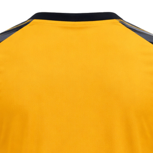 Camiseta de Fútbol Amarilla con Cuello en V para Hombre, Manga Corta, Impresión Sublimada, Secado Rápido, Ropa Deportiva de Poliéster, Corte Regular - Product Image 4