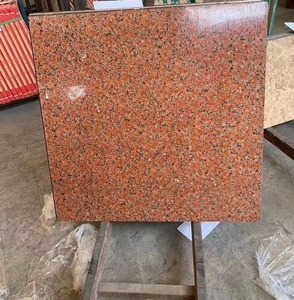 Dalles et plaques de granit rouge brillant les plus vendues, avec surface polie de qualité supérieure, pour cuisines et hôtels modernes, disponibles à bon prix. - Product Image 4