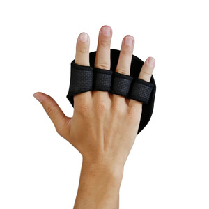 Ergonomic Non Slip Push Palm <b>Support</b> Pads <b>Finger</b> Grip Design Wrist Protection Comfortable Strength Training Neoprene Lightweight - Product Image 6