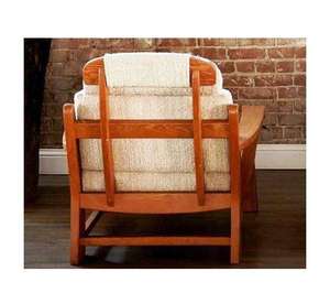Fauteuil individuel de loisirs haut de gamme, rembourré, moderne, pour salon, salle de séjour, réception d'hôtel, chambre à coucher - Product Image 4