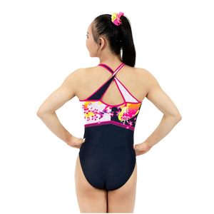 Justaucorps de gymnastique personnalisés en spandex confortables pour filles, vente en gros, fabricants de justaucorps de danse à motifs, justaucorps de gymnastique - Product Image 6