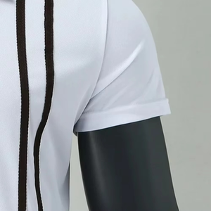 Polo de Hombre, Corte Ajustado, con Cierre, Transpirable, para Verano, de Alta Calidad, Informal, con Logotipo Personalizado, Mezcla de Algodón y Poliéster - Product Image 4