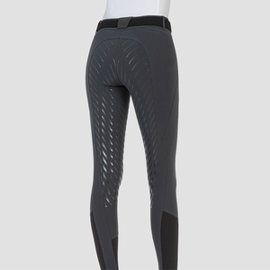 Pantalones de Montar a Caballo para Hombre, Cintura Alta, Elásticos, Ajustados, Estilo Moderno, Cierre de Hebilla, Bolsillo Estándar, Gris, 88% Poliéster - Product Image 3