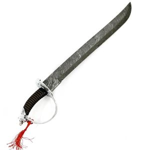 Espada Artesanal de Acero de Damasco al por Mayor, Diseño Personalizado, Hoja de Acero Inoxidable de Alta Calidad, Mango de Madera, Soporte OEM Personalizado - Product Image 2