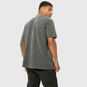 T-shirt à blocs de couleur avec poches, en coton confortable pour le streetwear, personnalisation de logo à bas prix, commande en gros, T-shirts pour hommes - Product Image 4