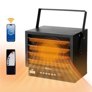 Elemento Riscaldante in Ceramica 240V, Riscaldatore Elettrico WiFi Intelligente con Ventilatore, Montaggio a Soffitto per Negozio/Garage, 7500W - Product Image 4