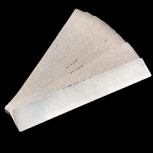BAFA SURGICAL INSTRUMENTS Lima de uñas curva plateada de doble cara profesional de 9 cm y 100 granos, desechable - Product Image 1