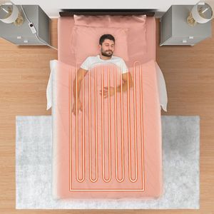 Scaldasalvadanaletto Elettrico con Doppio Controllo, 9 Impostazioni di Calore e Spegnimento Automatico Dopo 9 Ore, Coperta Lavabile in Lavatrice con Protezione dal Surriscaldamento - Product Image 2