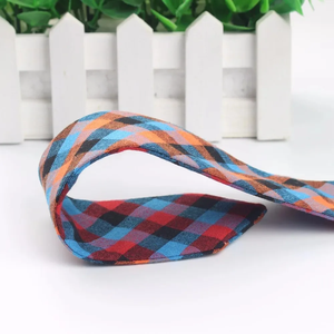 Corbata Clásica para Hombre de 6 cm, sin Costuras, a Cuadros, Casual, de Doble Cara, de Algodón, Delgada, Colorida, para Traje, Accesorios de Boda - Product Image 4