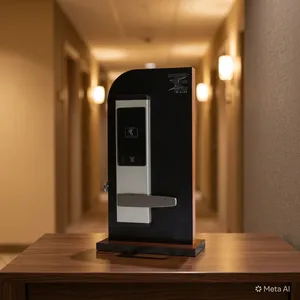 TES 8002S Smart Hotel RFID Lock Waterproof Electronic Key Card Door Lock with Premium Stainless Steel Body Secure Access Control - Product Image 6
