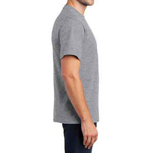 T-shirt uni de luxe personnalisé avec logo, 100 % coton, streetwear, qualité supérieure, pour homme - Product Image 1