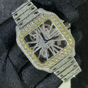 Montres mécaniques automatiques en acier inoxydable, édition limitée, unisexes, classiques, hip-hop, bijoux de beauté artisanaux personnalisés - Product Image 1