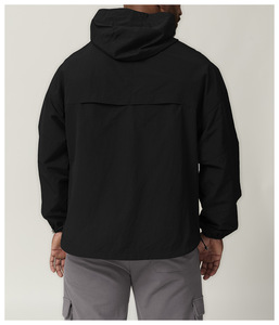 Chaqueta Cortavientos de Soft Shell para Hombre, Cierre de Cremallera, Logotipo Personalizado, Deportiva, para Fitness, Jogging, Transpirable, de Secado Rápido, Ropa Deportiva Urbana - Product Image 5